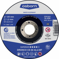 Osborn-Dronko Griešana disks DRONCO CS60 ALU T41 (125 x 1,2 x 22,23)