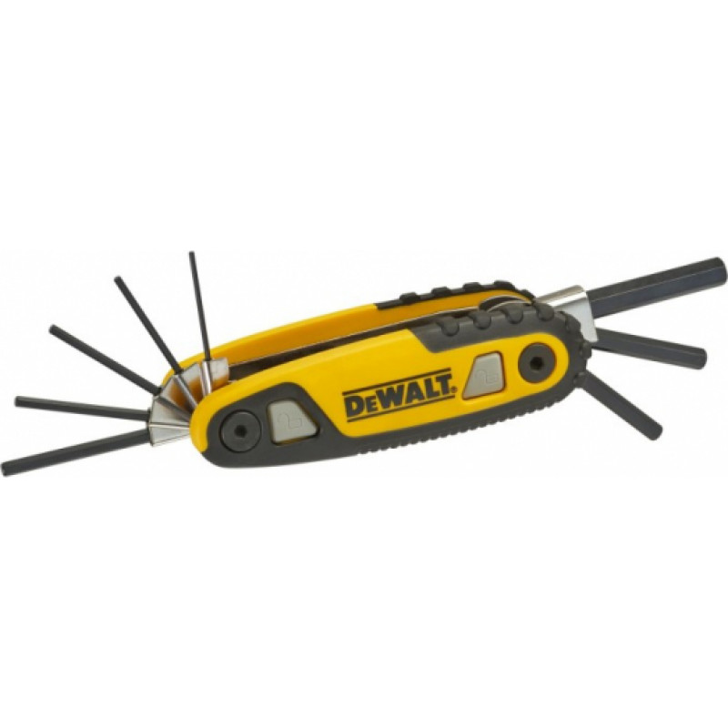 Dewalt HEX atslēgu komplekts saliekamais 8gb.