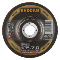 Rhodius Slīpēšanas disks Rhodius 125x7,0x22,23