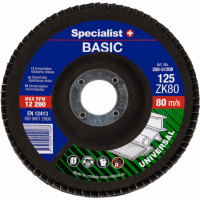 Specialist+ Lapiņu slīpēšanas disks Specialist BASIC 125 ZK80