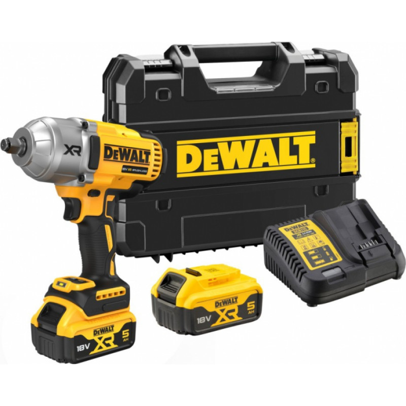 Dewalt Impulsa triecienskrūvgriezis 18V XR 2 X 5Ah TSTAK