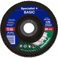 Specialist+ Lapiņu slīpēšanas disks Specialist BASIC 125 ZK60