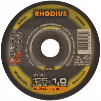 Rhodius Disks metālam XT70 125x1,0