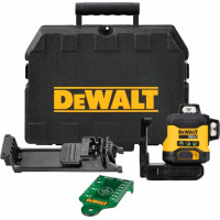 Dewalt Multilīniju lāzeris 18V 3x360 zaļs b/a