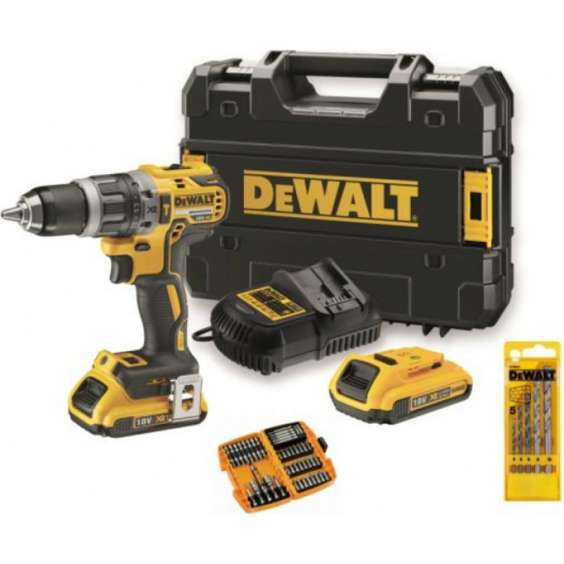 Dewalt 18V XR Li-Ion triecienurbjmašīna 2Ah