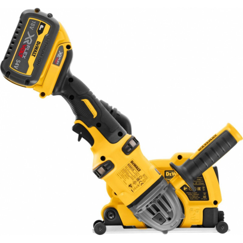 Dewalt Kanālu frēze 54V  2x6,0 Ah