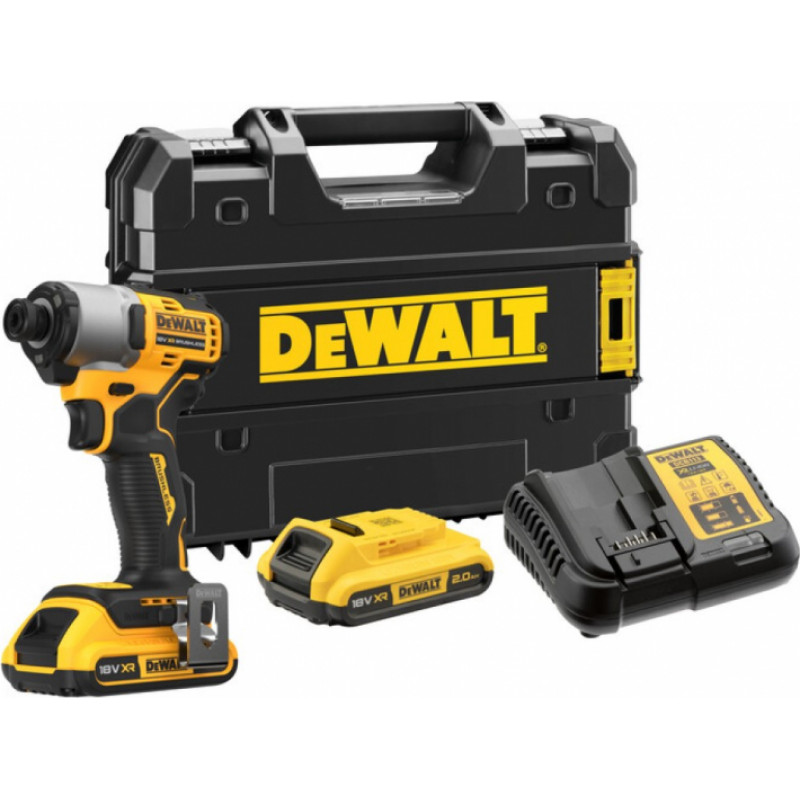 Dewalt Impulsa skrūvgriezis 18V 2X2Ah TSTAK