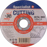 Specialist+ Disks metālam Specialist 125x1x22