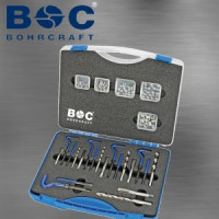 Bohrcraft Vītņu remonta/remonta komplekts BOHRCRAFT M5 - M12, 130 gab.