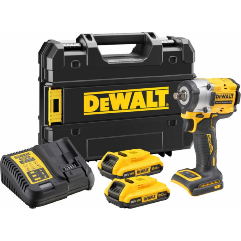 Dewalt Impulsa skrūvgriezis 18V 2X2Ah TSTAK