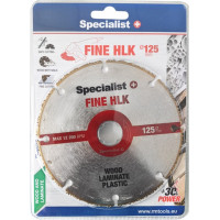 Specialist+ Disks FINE HLK 125 mm