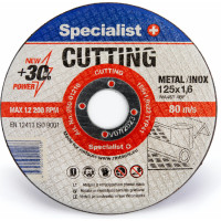 Specialist+ Disks metālam Specialist 125x1,6x22