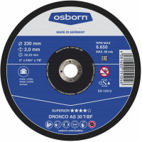 Osborn-Dronko Griešanas disks DRONCO AS30T T41 (230 x 2,0 x 22,23)