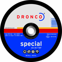 Osborn-Dronko Griešanas disks DRONCO AS30T T42 (125 x 2,5 x 22.23)