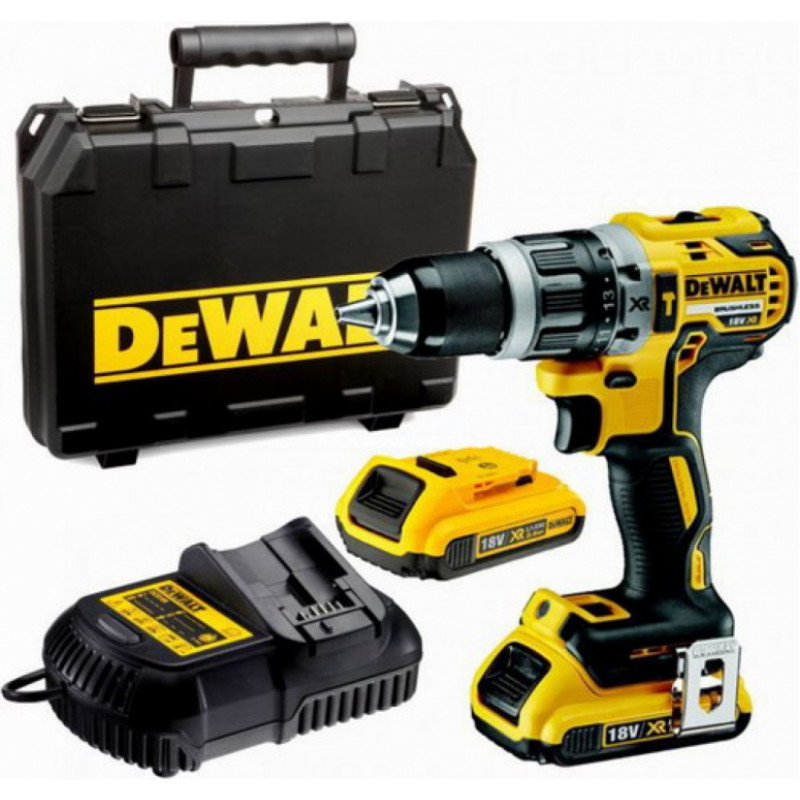 Dewalt 18V XR Triecienurbjmašīna-skrūvgriezis 2,0Ah