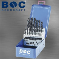 Bohrcraft Urbju komplekts BOHRCRAFT DIN 338 HSS-R /1,0 - 13,0 x 0,5 mm, 25 gab.