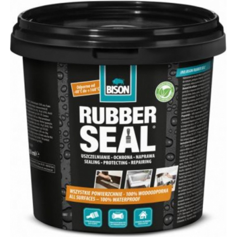 Bison Hidroizolējoša mastika Rubber Seal 750ml