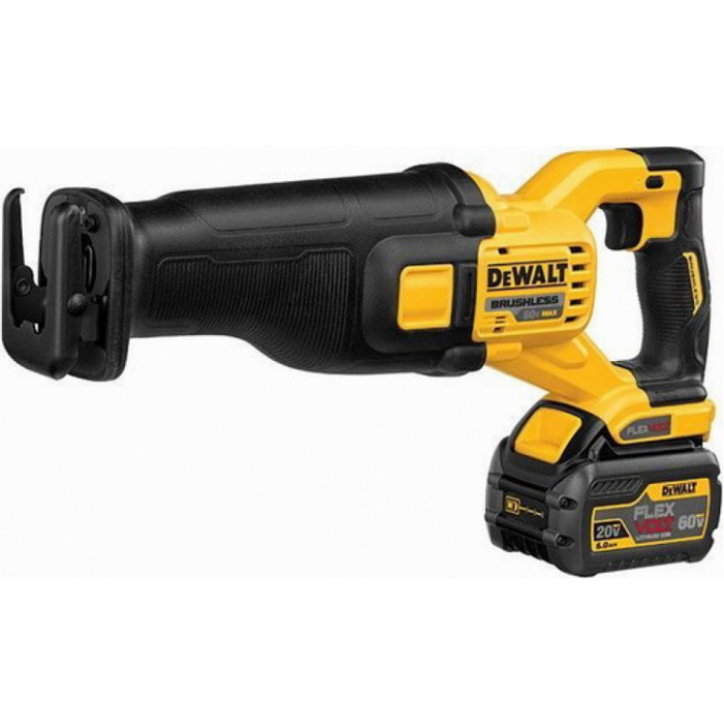 Dewalt 54v XR FlexVolt Zobenzāģis + 2 akum.